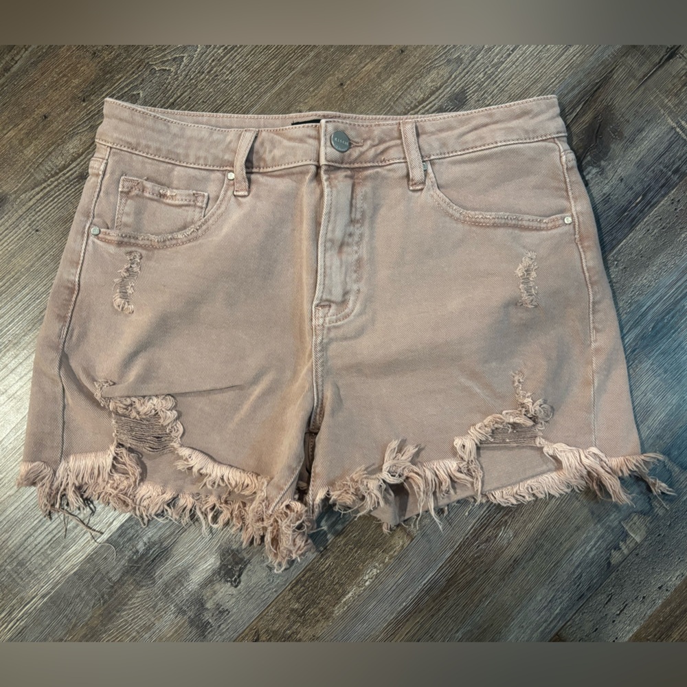 Risen Denim Shorts
